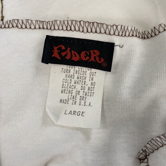 Fader Y2K Tank Top Womens Large Butterfly Glitter Sparkle Tee 2000s Vintage - Picture 6 of 9